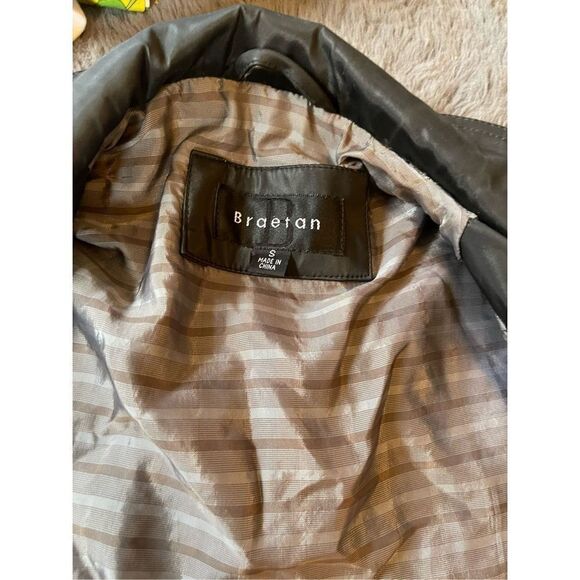 Vintage‎ 90s PU women’s jacket size small - Picture 7 of 8